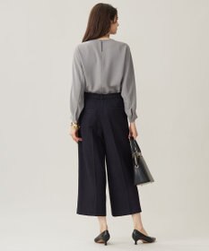 自由区 【洗える】ハイツイストプルオーバー ブラウス