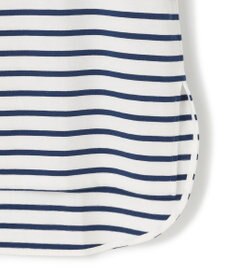 23区 【SLOW/一部店舗限定】ギザコットンボーダー ボートネックカットソー