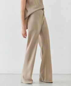 BEIGE， 【洗える】FLEUR / ウエストゴムイージーワイドパンツ Beige
