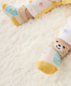 MIKI HOUSE HOT BISCUITS 【9-11cm】ベビーソックス　シューズ風