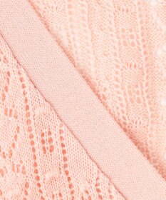 Feroux 【ご好評につき今季も登場！・洗える】透かし編み カーディガン