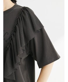 Green Parks ・ＳＵＧＡＲ　ＳＰＯＯＮ　カレッジｐｔラッフルＴシャツ