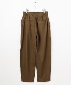 自由区 【SHIHOさん着用】デニムライクツイルカーブテーパード パンツ