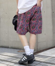 WEGO 【ウエストゴム】パターンナイロンイージーショーツ