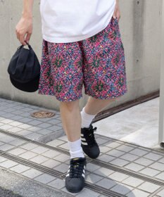 WEGO 【ウエストゴム】パターンナイロンイージーショーツ