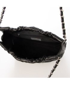 UNBILLION カシュカシュ cachecache / ダイヤ柄キルトチェーンハンドルバッグ