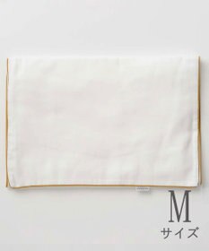 京和晒綿紗 ガーゼ枕カバー 白3重合わせ M43×63用