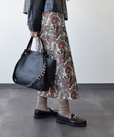 INTER-CHAUSSURES 【RIPANI】レザーハンドバッグ