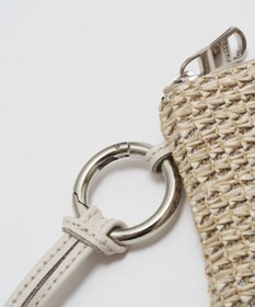 russet ナイロンラフィアスクエアマルチケース(Z-319)