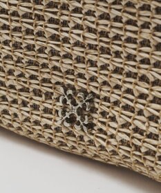 russet ナイロンラフィアスクエアマルチケース(Z-319)