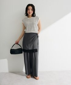 Green Parks マルチボーダーフレンチプルオーバー