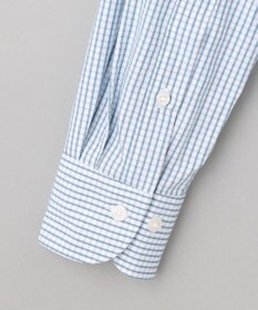 GOTAIRIKU 【形態安定】PREMIUMPLEATS_スモールワイドカラー 通年ドレスシャツ（チェック）