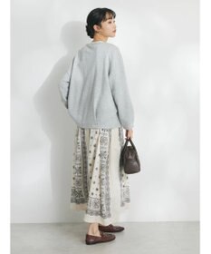 CRAFT STANDARD BOUTIQUE 裏毛リングドットカーディガン