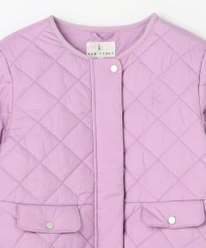 組曲 KIDS 【150-170㎝】マフラー付き中綿キルト アウター