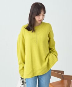 earth music&ecology ウォッシャブルスリットチュニック