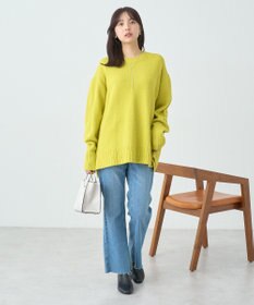 earth music&ecology ウォッシャブルスリットチュニック