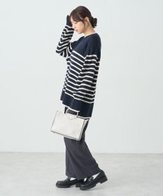 earth music&ecology ウォッシャブルスリットチュニック