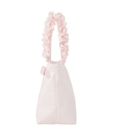 Maison de FLEUR ブランドロゴフリルハンドルトートSバッグ