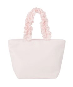 Maison de FLEUR ブランドロゴフリルハンドルトートSバッグ