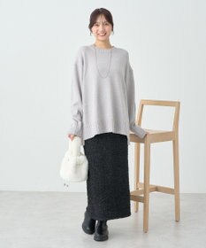 earth music&ecology ウォッシャブルスリットチュニック