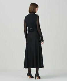 GRACE CONTINENTAL サテンコンビジレワンピース