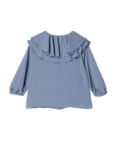 earth music&ecology メローラッフルブラウス