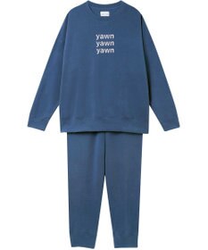 une nana cool 【綿混】あくびのお嬢さんのなめらか裏毛プルオーバー