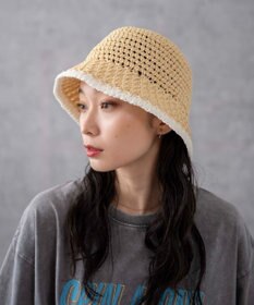 WEGO クロシェ編みハット