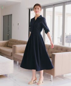 Tiaclasse 【洗える】シャツワンピース