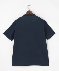 JOSEPH ABBOUD 【オーガニックコットン使用・MADE IN JAPAN】千鳥ジャカード Tシャツ