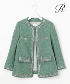 23区 【R(アール)】カラーツイード ジャケット