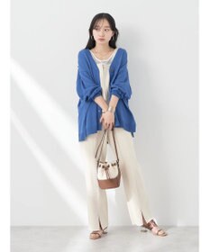 earth music&ecology Ｖネックビッグシルエットカーディガン