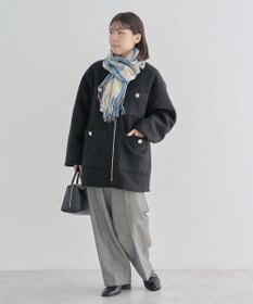 Green Parks カシミヤライクチェックストール