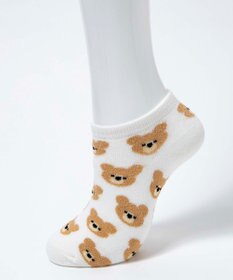 WEGO アニマル総柄ショートソックス