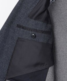 JOSEPH ABBOUD 【キングサイズ・通気性/清涼/軽量/ストレッチ】クールピケストレッチジャケット