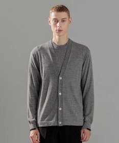 JOSEPH HOMME ウォッシャブルメリノ　Vネックカーディガン