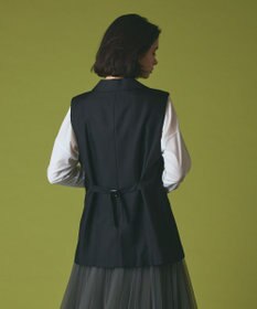 GRACE CONTINENTAL シルクツイルジレ