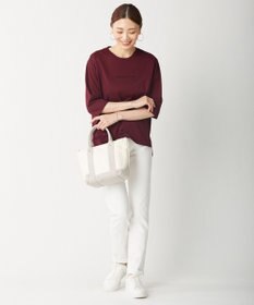 J.PRESS LADIES 10オンス ストレッチ デニム パンツ