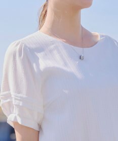 Tiaclasse ガラスサークルネックレス