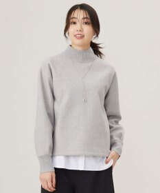 J.PRESS LADIES 【WEB限定カラーあり】ニードルパンチ カットソー