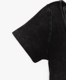 WEGO ヴィンテージライクレースアップT