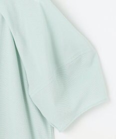 自由区 【洗える】ボリュームスリーブピケ カットソー