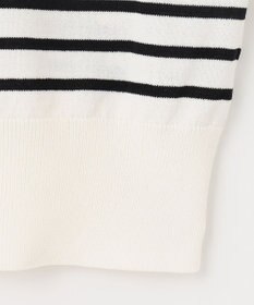 ANY 【UVケア/接触冷感/アンチピリング】クールタッチフレンチスリーブニット