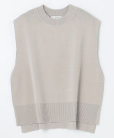 ANY 【洗濯機可】スリットニットベスト