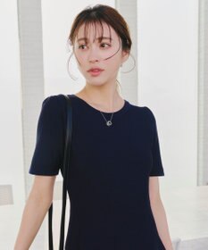 Tiaclasse ガラスサークルネックレス