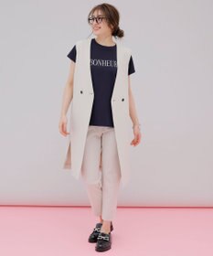 UNFILO 【UVケア/接触冷感】汗ジミ防止 撥水ロゴT