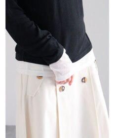 Te chichi レイヤードテレコトップス