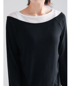 Te chichi レイヤードテレコトップス