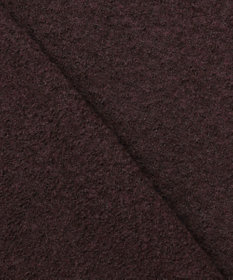 23区 L ボイルドウールコンビ ジップ タートルニット