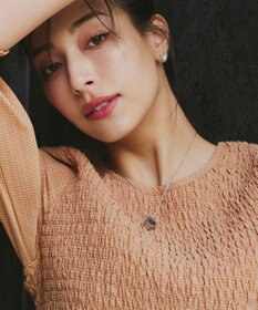 Tiaclasse ガラスサークルネックレス